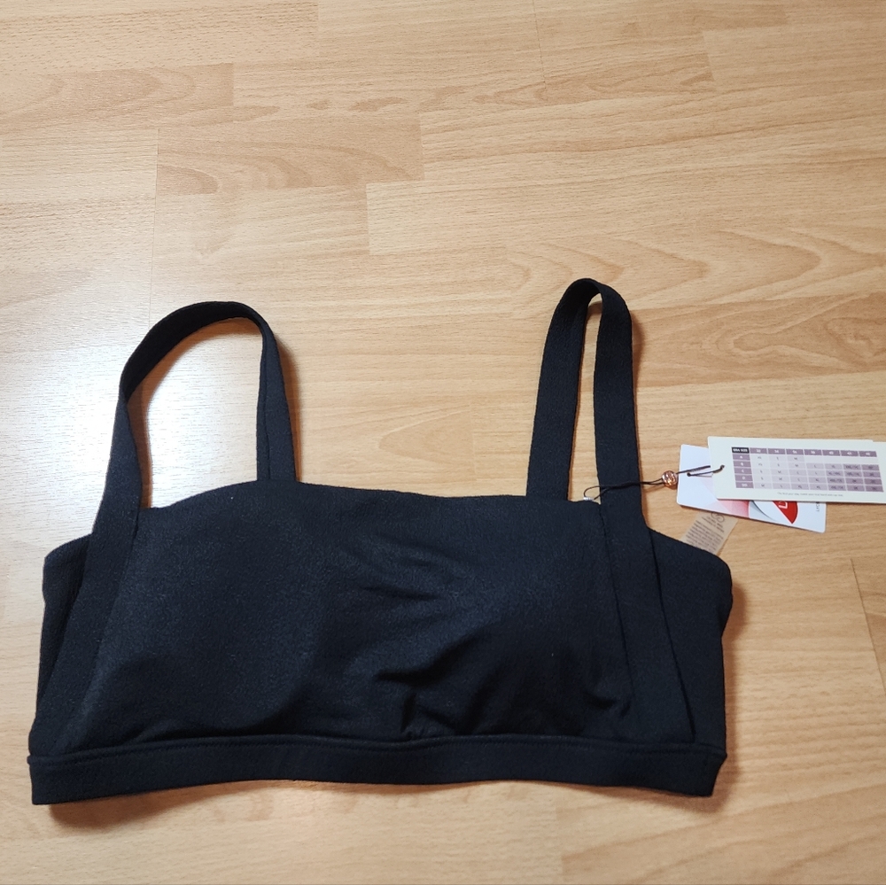 NWT Calia‎ Black Square Neck Bikini Top Women's Size XL